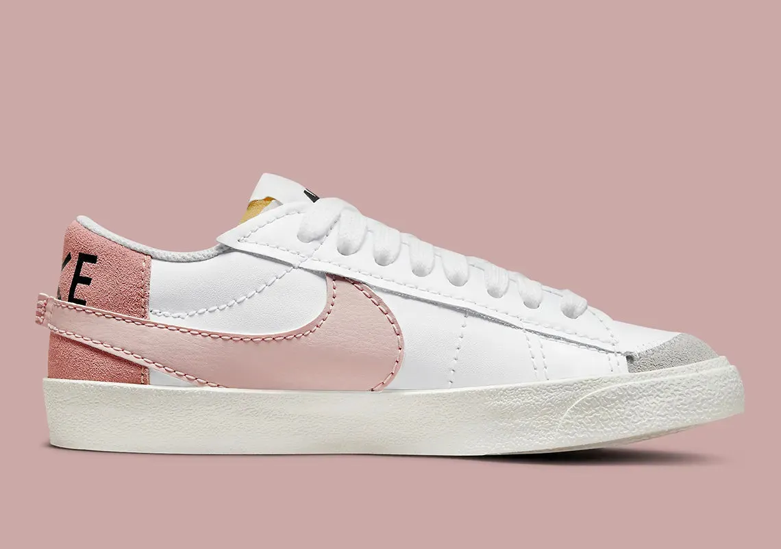 Nike Blazer Low 77 Jumbo White Pink Oxford