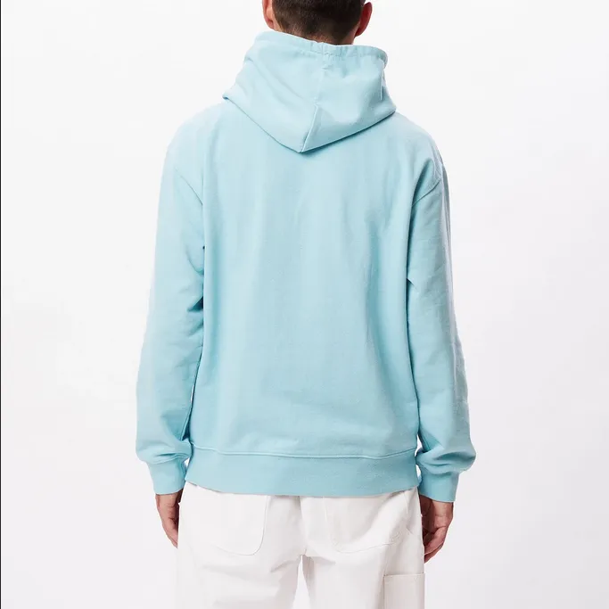 Obey Timeless Recycled men's hoodie 112470159 turquoise