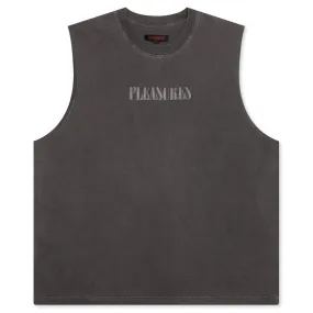 Onyx Sleeveless Shirt - Faded Black