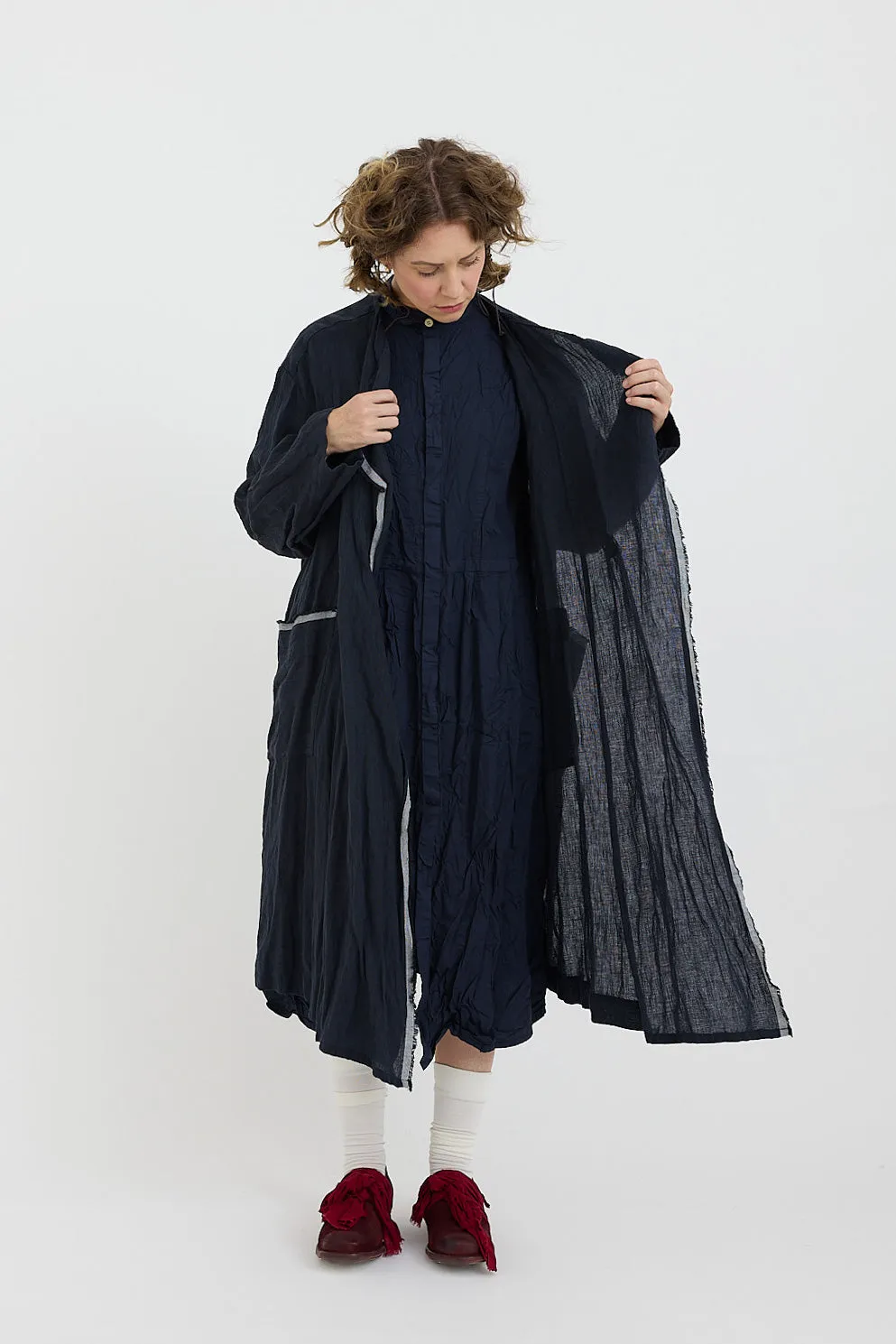 Pas de Calais - Single Button Duster Coat