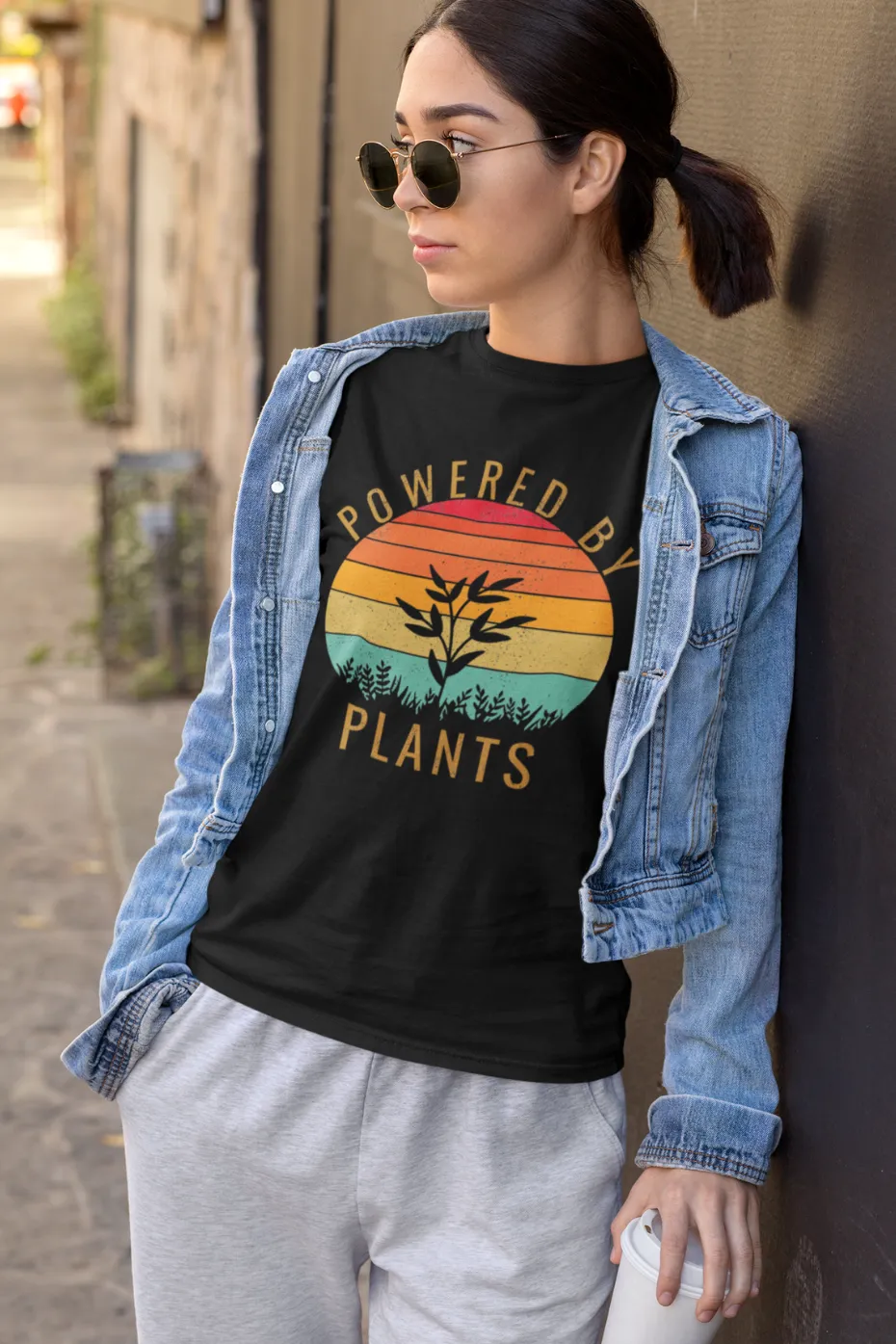 Powered By Plants Unisex Basic T-Shirt