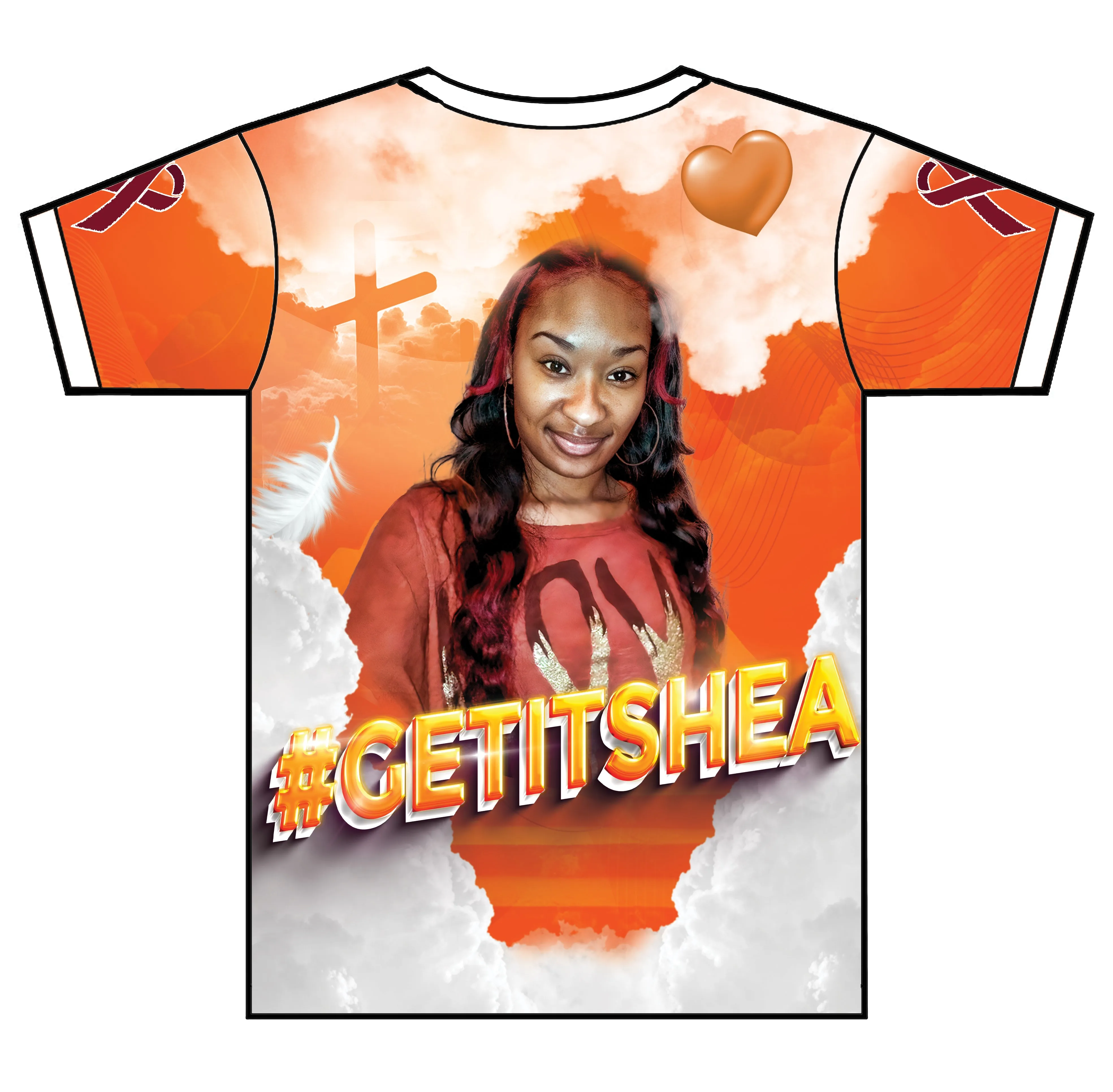 "Get It Shea 23" Custom Designed Memorial 3D shirt