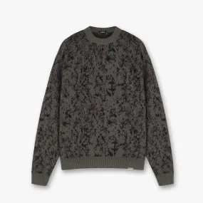 Represent Jacquard Camo Sweater