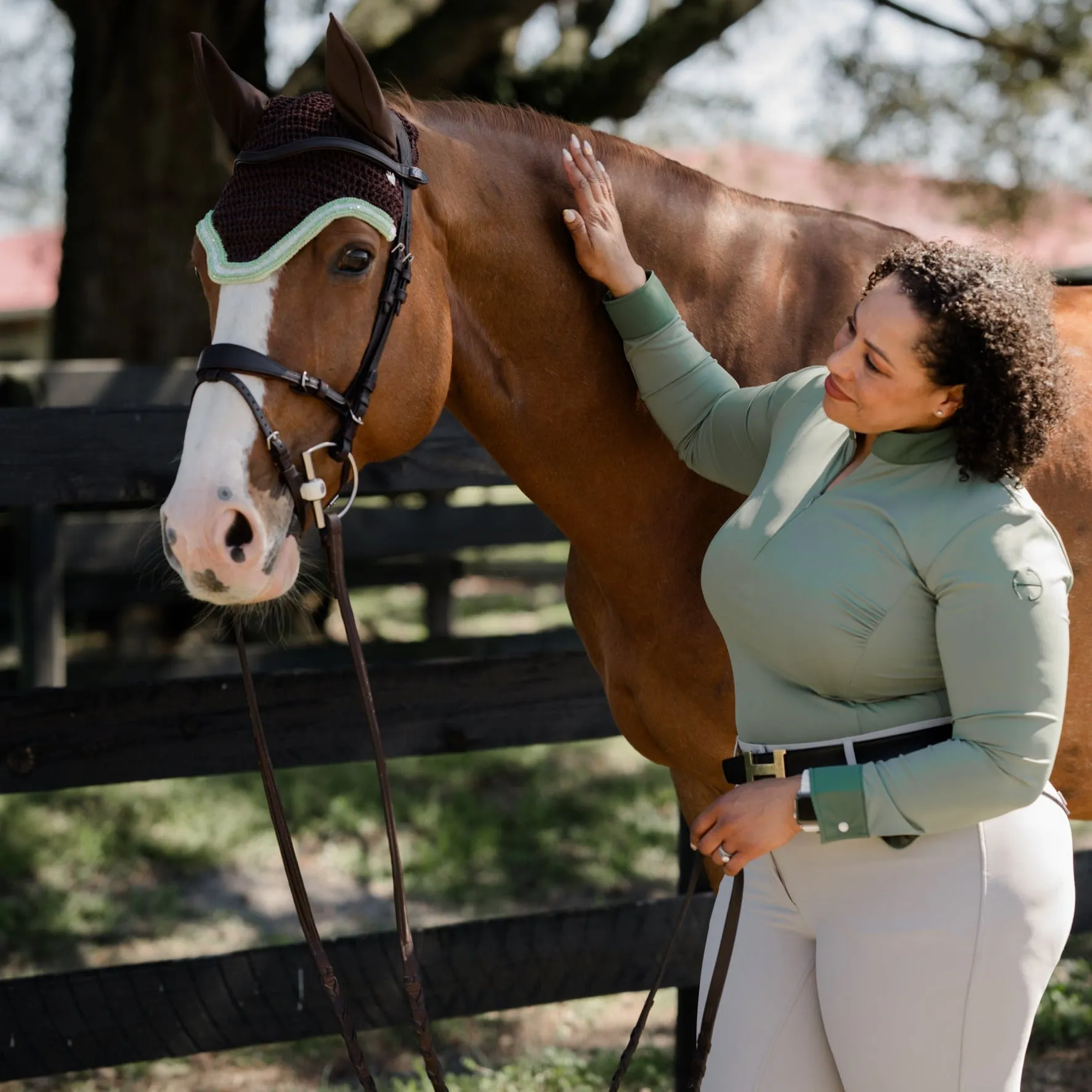 Roxana - Long Sleeve Riding Shirt