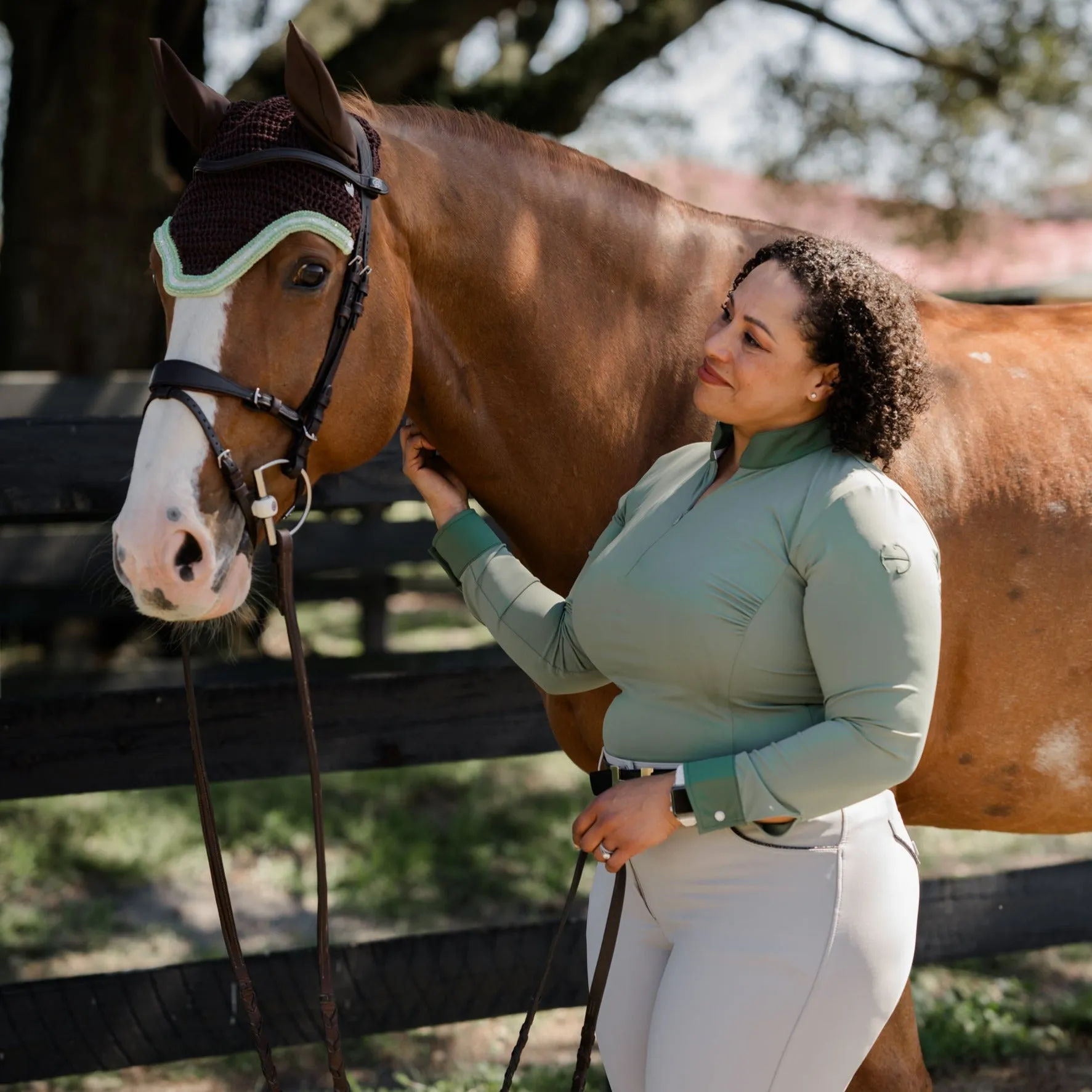 Roxana - Long Sleeve Riding Shirt