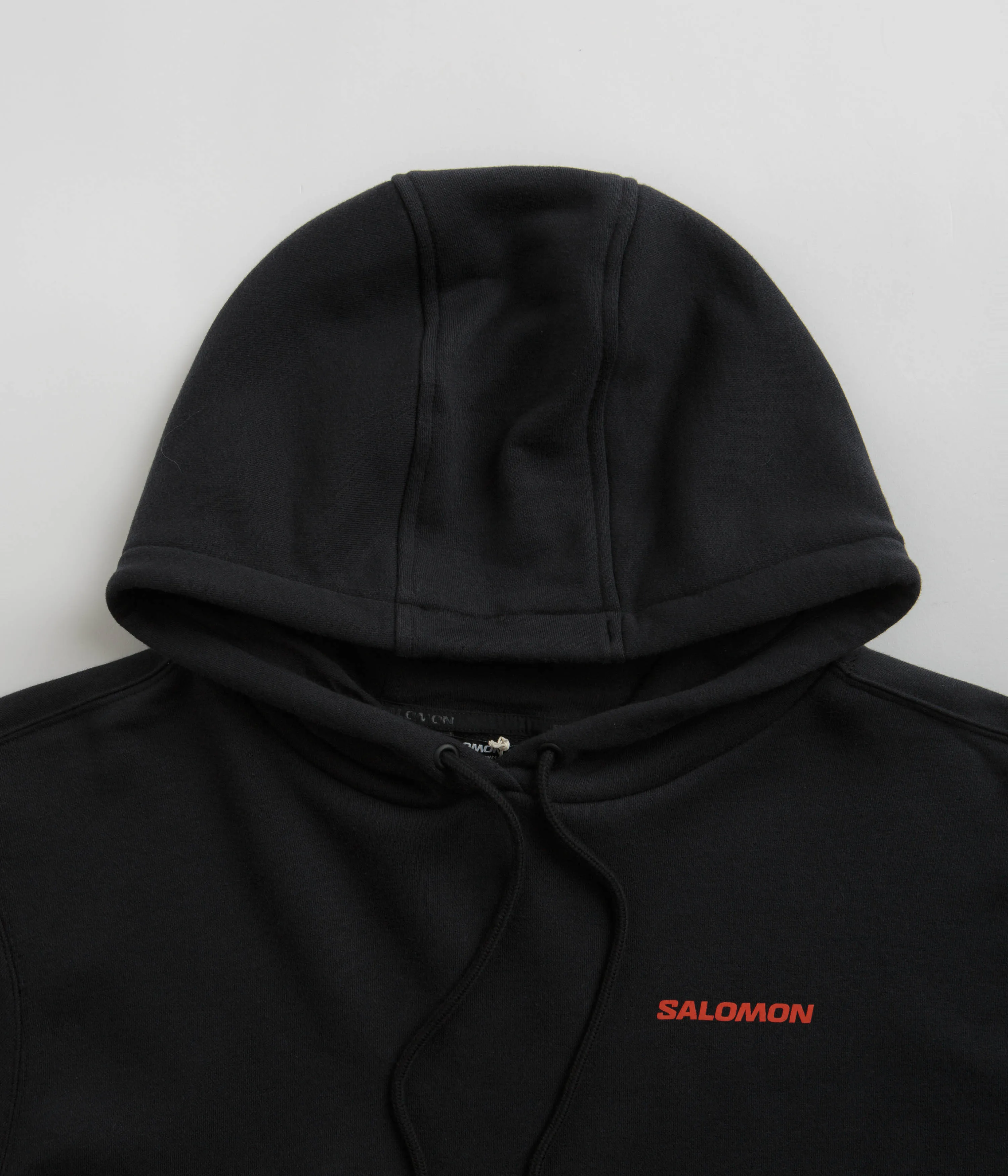 Salomon Bow Graphic Hoodie - Deep Black