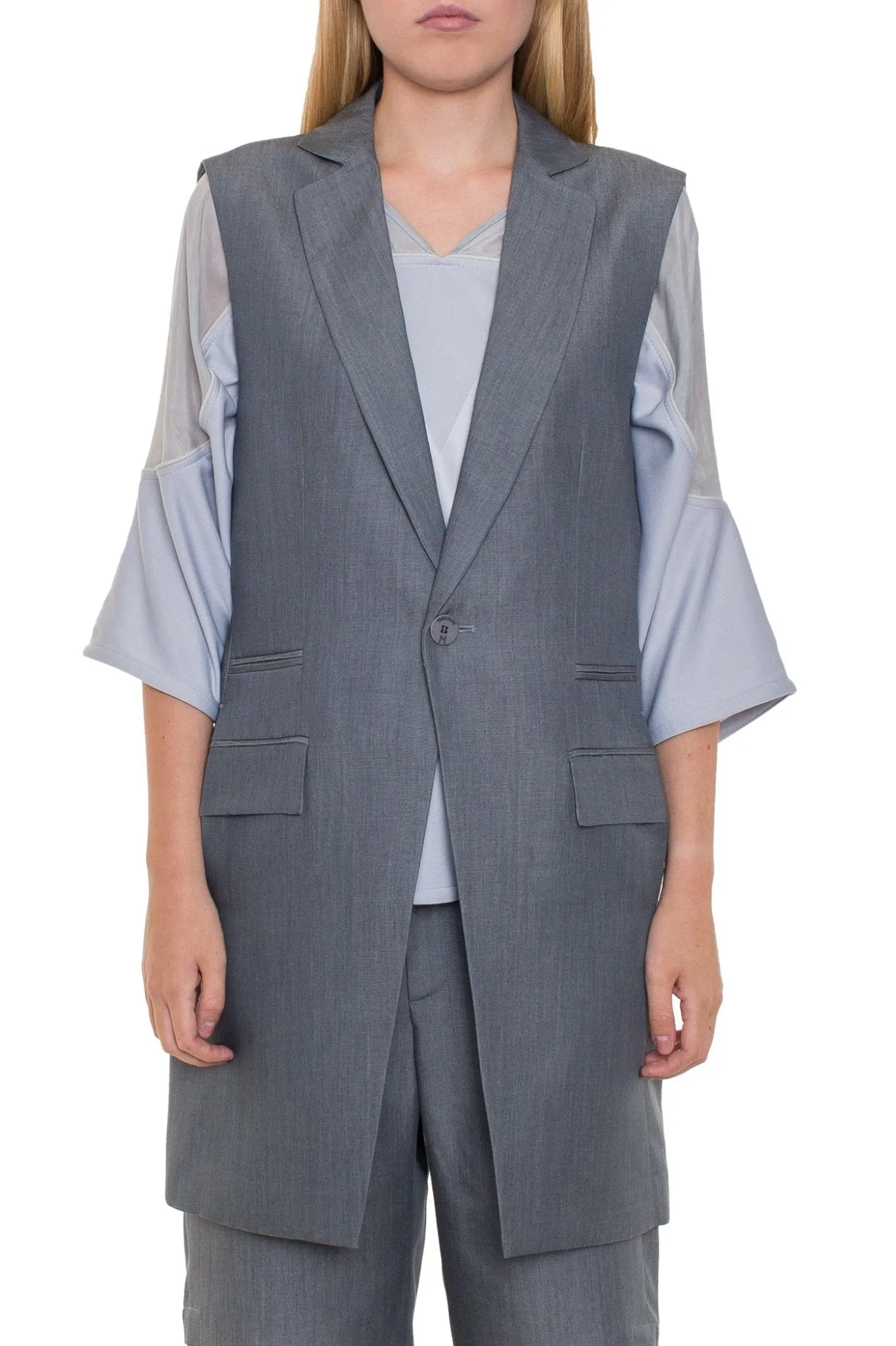 Sleeveless Blazer