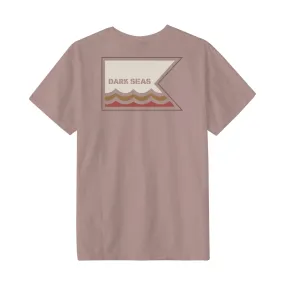 Tee-Shirt Dark Seas Seagoing Pigment adobe rose