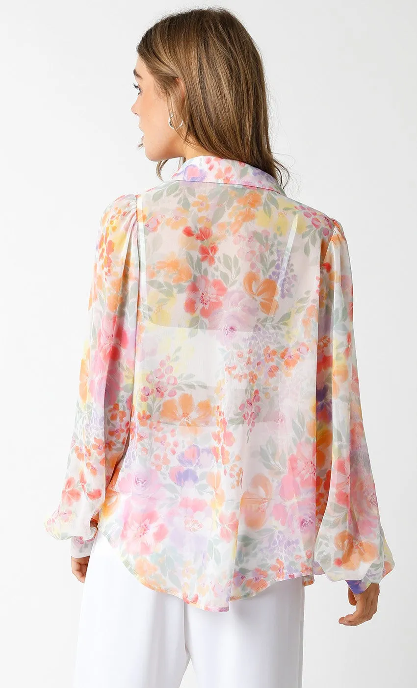 The ‘Rita Foral Blouse’