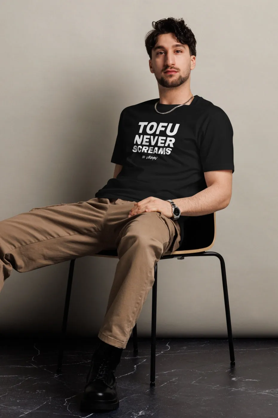 Tofu Never Screams Unisex T-Shirt