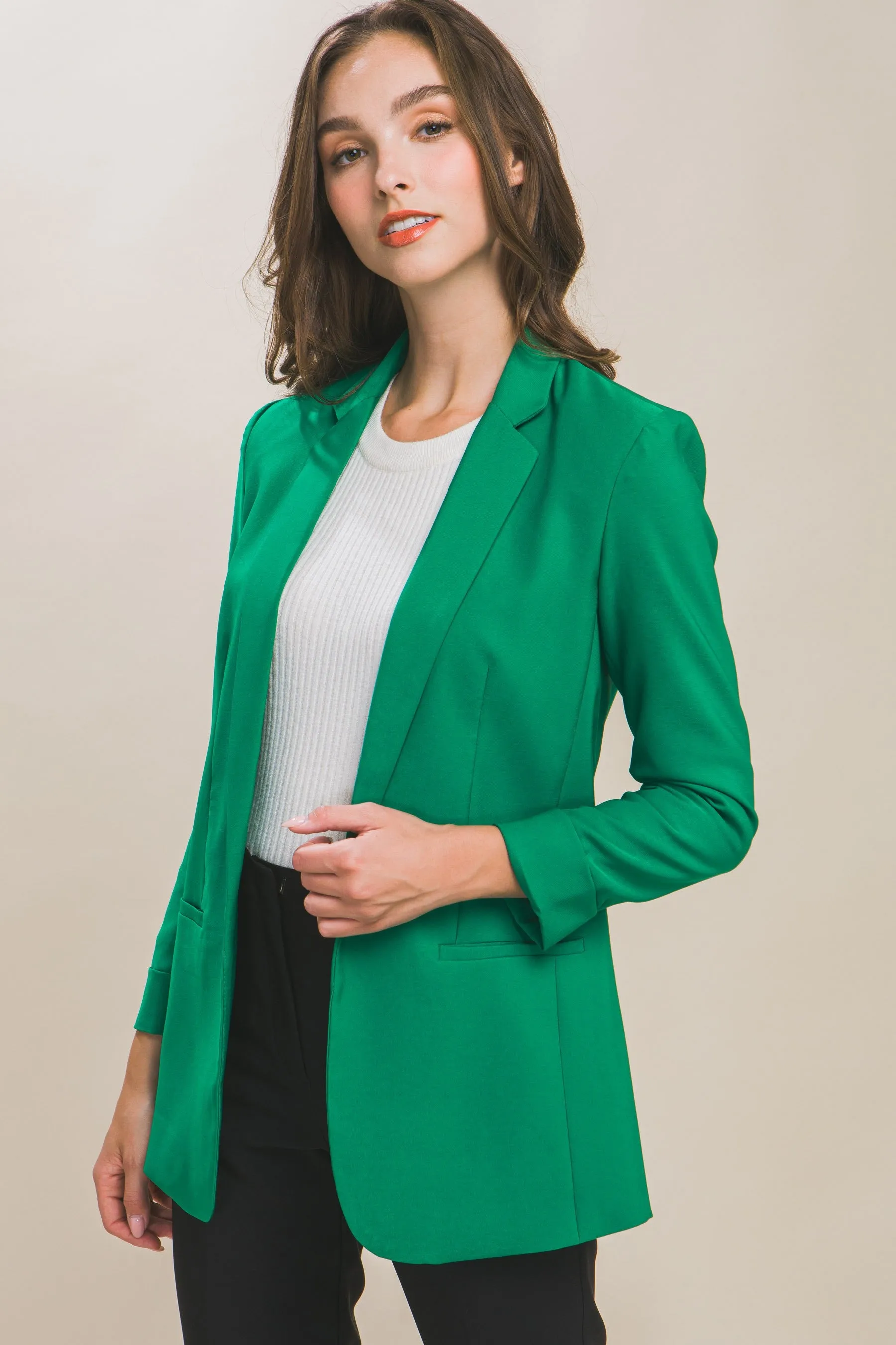 Walk the Walk Blazer in Green