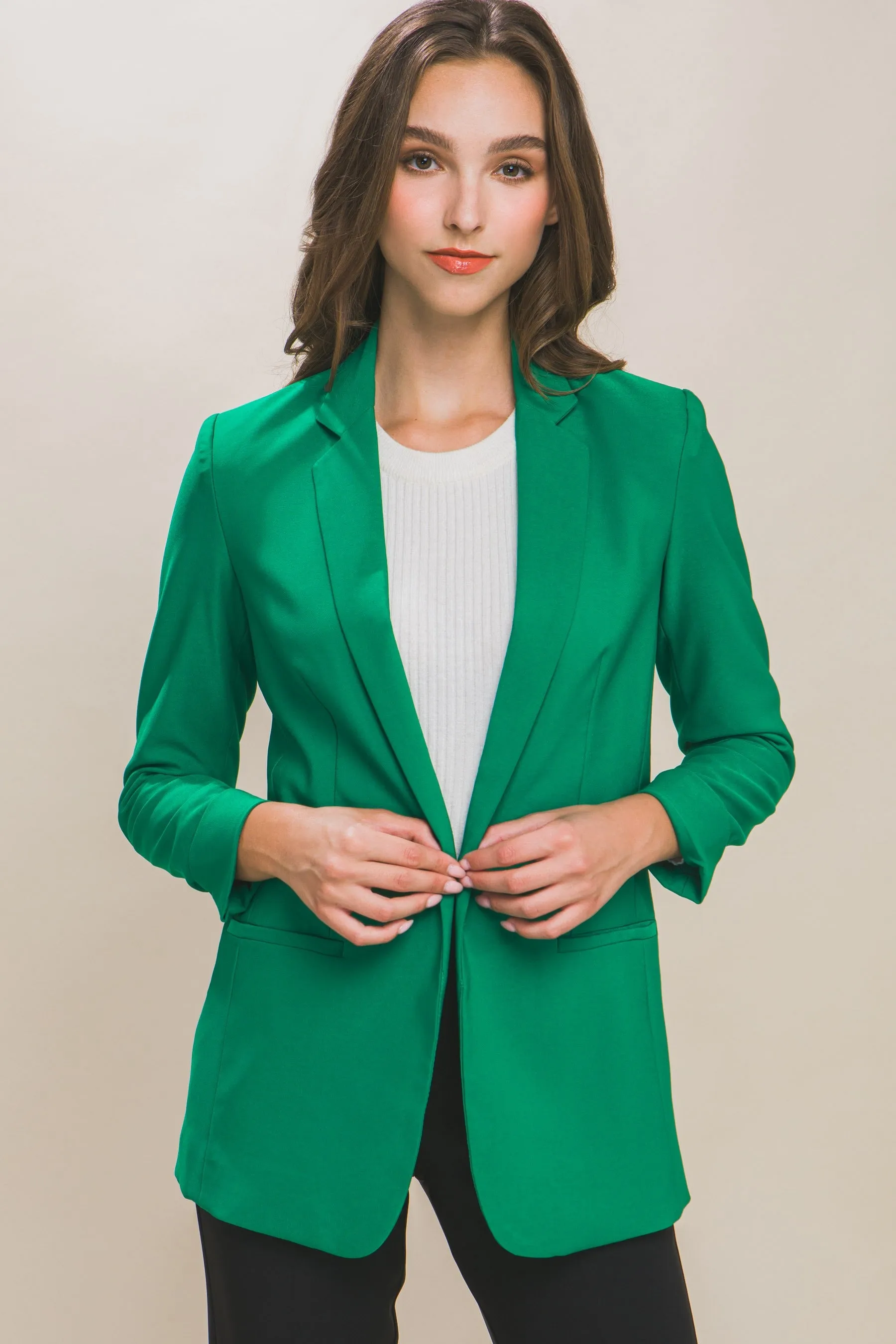 Walk the Walk Blazer in Green