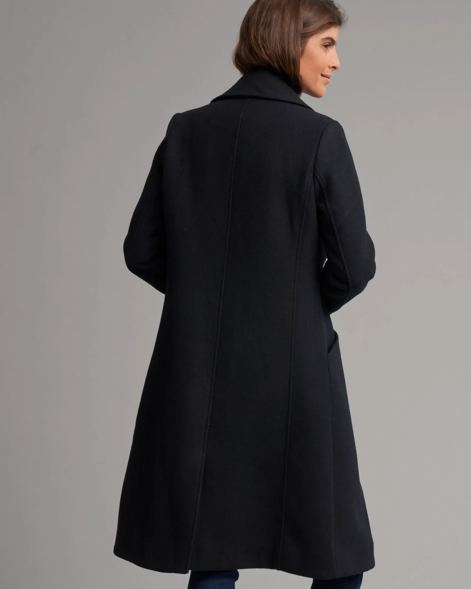 WOOL BLEND RIVERSIDE COAT