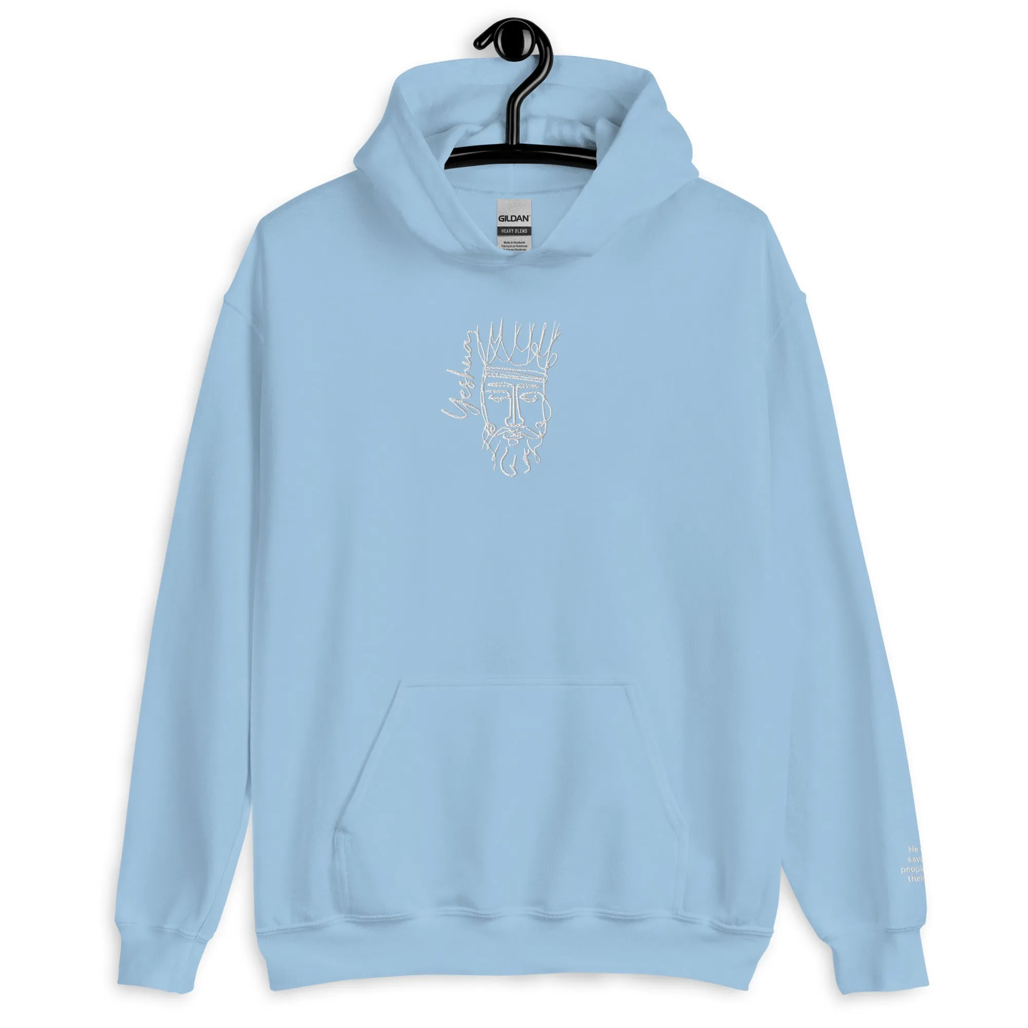 Yeshua Embroidery Unisex Hoodie