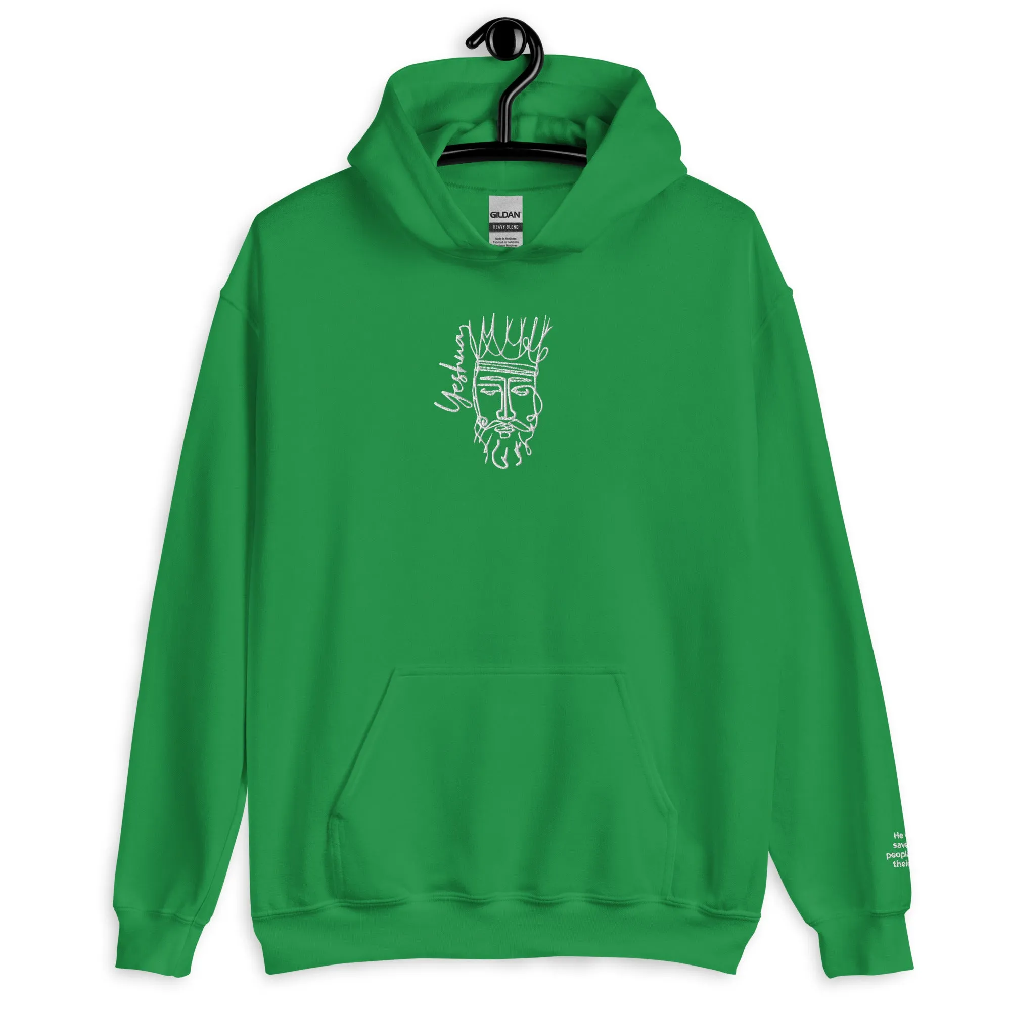 Yeshua Embroidery Unisex Hoodie